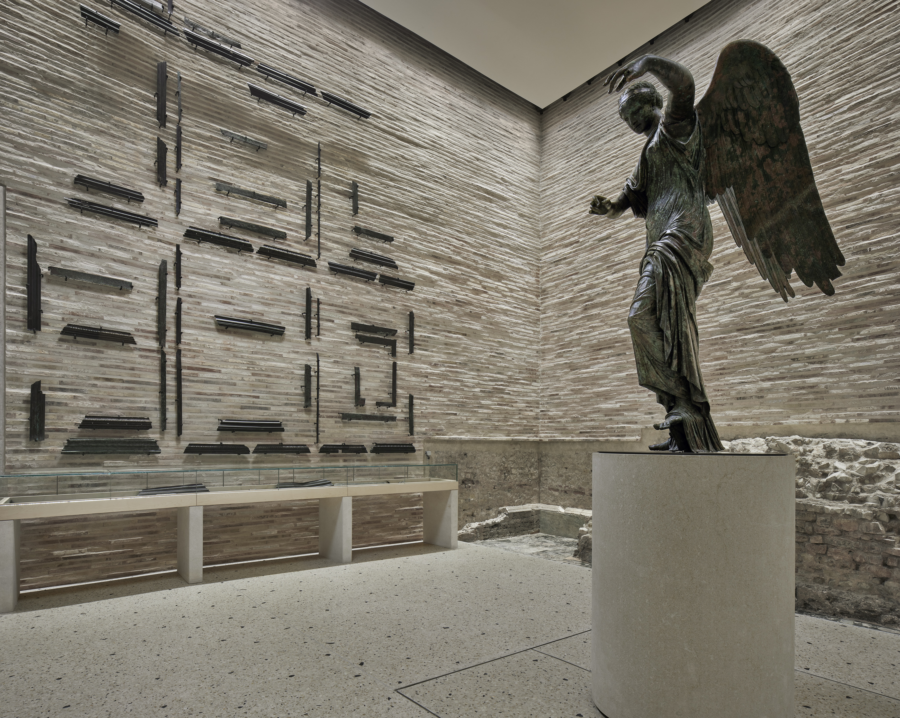 La Vittoria Alata. Foto di A. Chemollo AF Civici Musei di Brescia